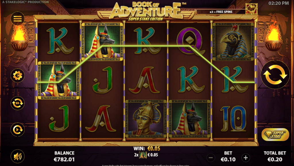 Book of Adventure: Super Stake