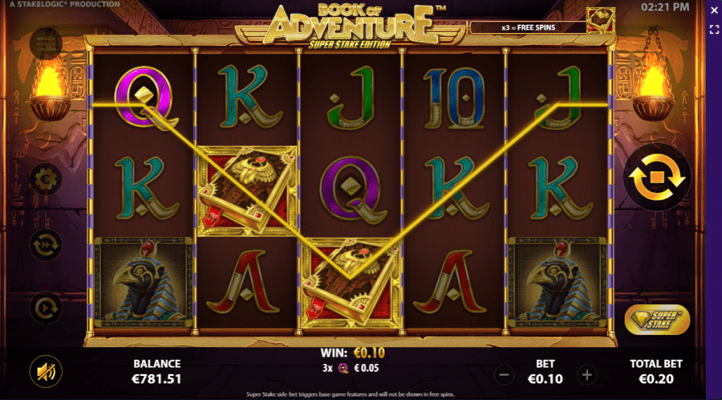 Book of Adventure Super Stake